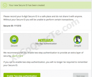 Cách Sửa Lỗi Sai Thông Tin Ví Điện Tử Neteller trên tài khoản TheLotter