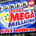 Giải Thưởng Xổ Số Tự Chọn PowerBall & Mega Millions Tiến Gần Đến Mốc $200 Triệu Đô-La Tương Đương Gần 4,500 Tỷ VNĐ