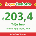 Jackpot chưa có chủ, xổ số Ý SuperEnalotto tăng lên tới 203.4 triệu Euro