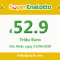 Kết quả xổ số tự chọn SuperEnalotto của Italia ngày 19/06/2020