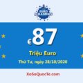 Ba người trúng giải Nhất, Euro Millions đang có Jackpot €87 triệu Euro