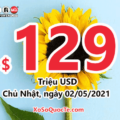 Hai người trúng giải Nhất với xổ số Powerball phiên ngày 29/04/2021