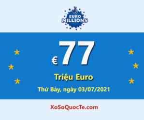 5 người trúng giải Nhất với xổ số Euro Millions; Jackpot €77 triệu Euro đang lớn nhất thế giới