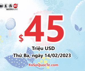 Kết quả xổ số Powerball 12/02/2023 – 1 người chơi trở thành triệu phú đô-la