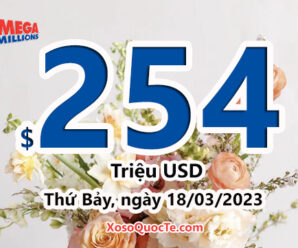 3 người trúng giải triệu đô với xổ số Mega Millions trong phiên ngày 15/03/2023