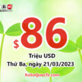 1 giải Nhất cho người chơi may mắn; Jackpot Powerball đạt $86 triệu USD