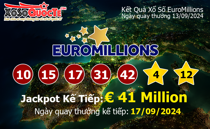 Kết Quả Xổ Số EuroMillions