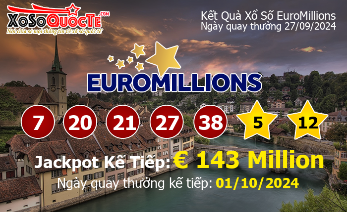 Kết Quả Xổ Số EuroMillions