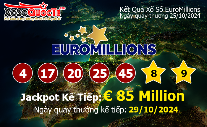 Kết Quả Xổ Số EuroMillions