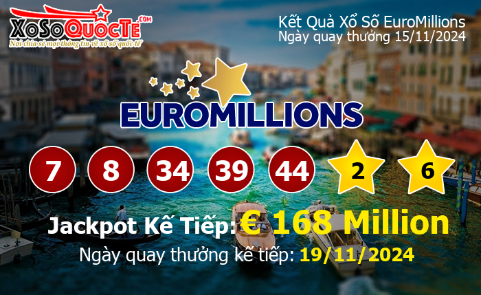 Kết Quả Xổ Số EuroMillions