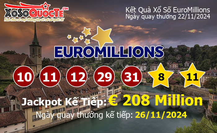 Kết Quả Xổ Số EuroMillions