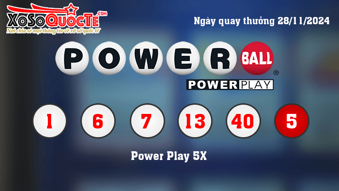 Kết Quả Xổ Số Powerball