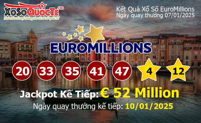 Kết Quả Xổ Số EuroMillions