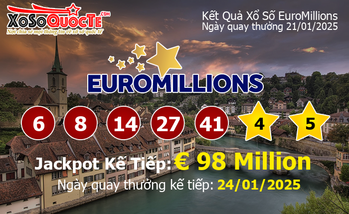 Kết Quả Xổ Số EuroMillions