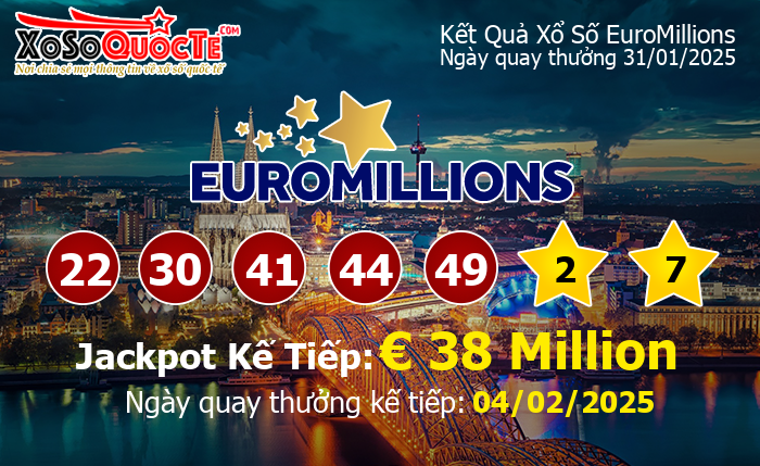 Kết Quả Xổ Số EuroMillions