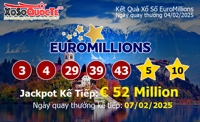 Kết Quả Xổ Số EuroMillions