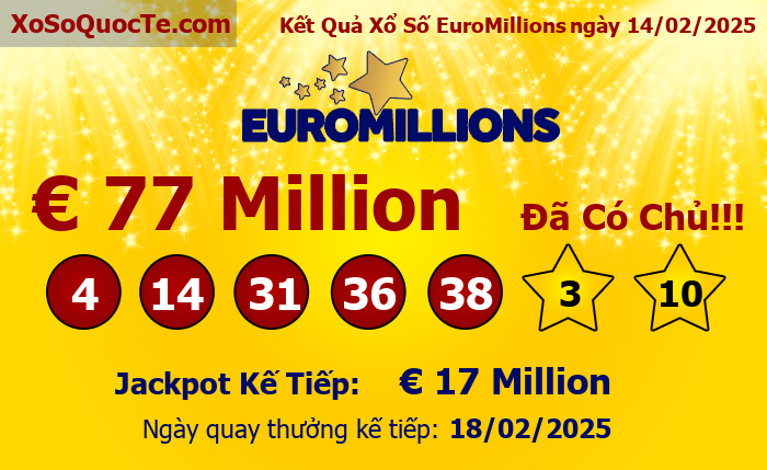 Kết Quả Xổ Số EuroMillions