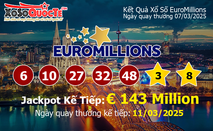 Kết Quả Xổ Số EuroMillions