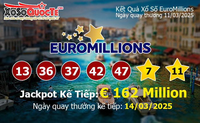 Kết Quả Xổ Số EuroMillions