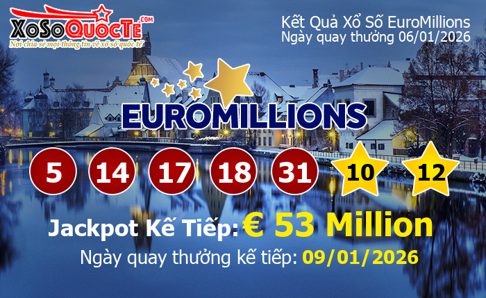 Kết Quả Xổ Số EuroMillions