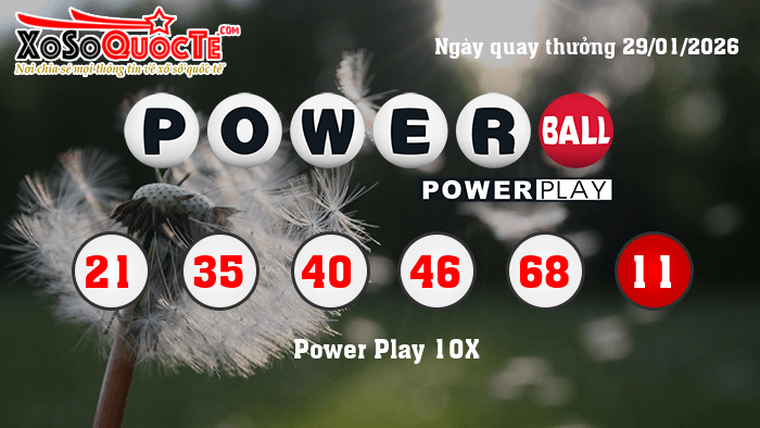 Kết Quả Xổ Số Powerball