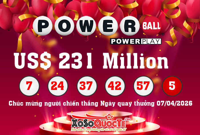 Kết Quả Xổ Số Powerball